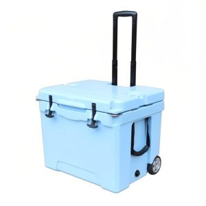 Glacière Isotherme Portable - 75L rotomoulée, 5–7 jours de glace et utilisable comme siège