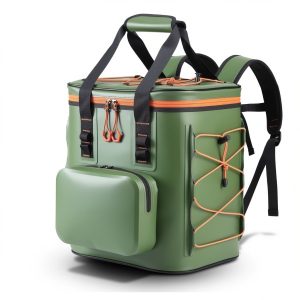 Glacière sac à dos étanche 30L en TPU — légère avec zip supérieur