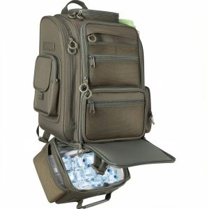 Sac de peche isothermique et rangement de materiel — nylon, organisation multi-poches & volume 30L
