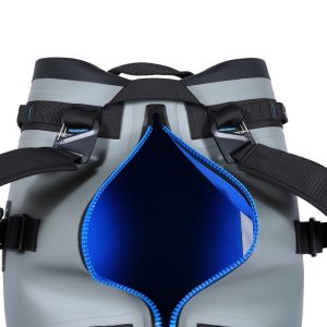 details Sac à dos glacière grand format — ouverture zippée verticale & sangles de maintien